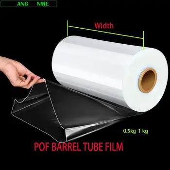 0,5 kg 1 kg POF Toplote Skrči Sod Film Jasno Membrane Listi Plastične Kozmetične Embalaže Vreča Plastičnih Jasno, Vroče Shrinkable Materiala