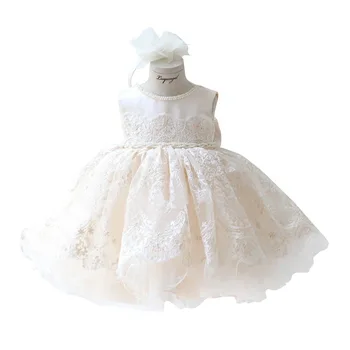 2023 Dojenčka Obleko Malčka Dekle Krst Obleke za 1 Prvi Rojstni dan svate Otroci Boutique Princesa Obleke Frocks