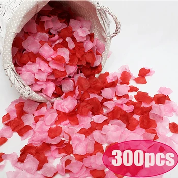 100/200/300pcs Tkanine cvetni listi Vrtnice Ponaredek Cvet Mini Umetne Rože svate Obrt DIY Rojstni dan, Ustvarjalno Dekoracijo