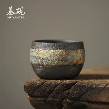 MuYanYan rude višje keramične skodelice čaja znanih ročno, rock, blato kung fu čaj master eno skodelico na Tajvanu