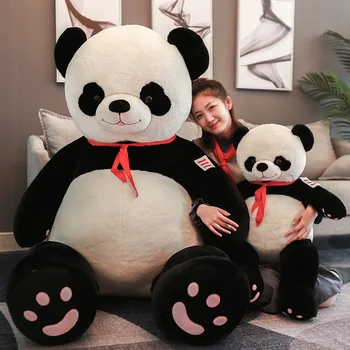 Nova Velika Velikost Medvedek Plišastih Igrač Lep Velikan Panda Veliko Polnjene Mehko Lutke Otroci Rojstni Dan, Darilo Za Punco