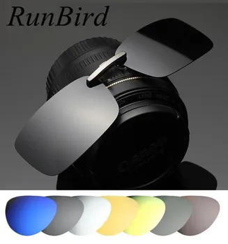 RunBird Zrcali Polarizirana sončna Očala Posnetek Vožnje Posnetek Moških Premaz Kratkovidnost Posnetek na sončna Očala Z UV400 Polje Primeru sg095