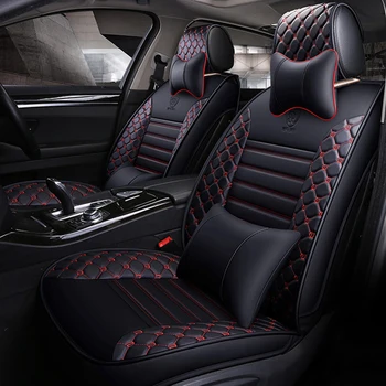Wenbinge Posebno Usnje avtomobilskih sedežnih prevlek za ford focus 2 3 S-MAX fiesta kuga ranger pribor mondeo mk3 fusion avto-styling