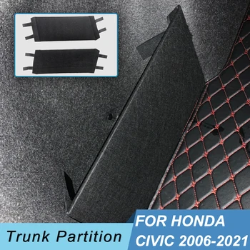 Za Honda Civic 2006-2021 Avto Dodatki Flanela Auto Trunk Strani Skladiščenje Organizator Odbor Predelne Stene, Ploščo Rep Polje Ščit