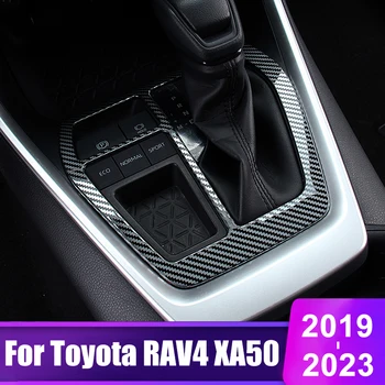 Za Toyota RAV4 2019 2020 2021 2022 2023 RAV 4 XA50 Hibridni Dodatki Avto Centralne Konzole Prestavna Plošča Pokrov Trim