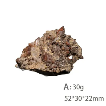 C4-4i Naravni Kamen Rdeče Quartz Mineralnih Kristalov Vzorcu iz Taiyuan Shanxi Province,Kitajska