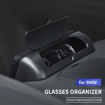 Za BMW Centralno Konzolo LCD Nazaj Sunglass Imetnik Shranjevanje Organizator Polje za G20 G30 X1 X3 X4 F18 G01 G02 Auto Dodatki