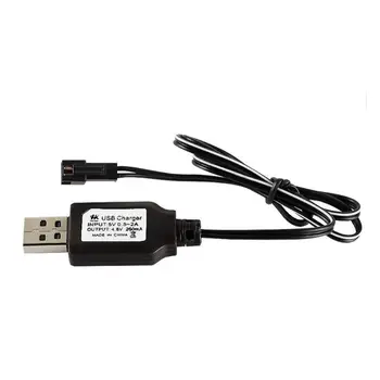 P82F Kabel za Polnjenje Baterije USB Polnilec Ni-Cd in Ni-MH Baterij Pack SM-2P Plug Adapter Za 4,8 V 250mA Izhod Igrače Avto
