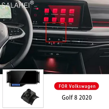 Avto, Mobilni Telefon, Držalo Za Volkswagen VW Golf 8 2020 Najboljšo Ceno Praktično Stalno GPS Navigacija Nosilec Za Iphone 11 12 Pro