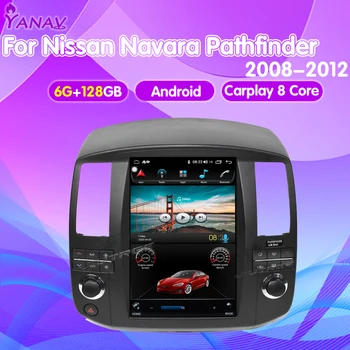 Avtoradio Za Nissan Navara Pathfinder 2008-2012 8 Core Tesla Slog Android Multimedijski Predvajalnik Videa, GPS Navigacijo Samodejno Stereo