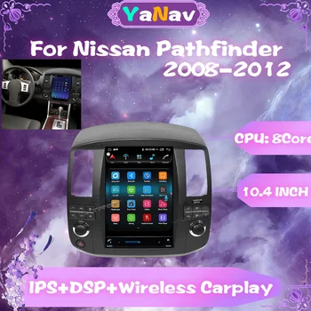8 Core Tesla Slog Android avtoradio Za Nissan Navara Pathfinder 2008-2012 Multimedijski Predvajalnik Videa, GPS Navigacijo Samodejno Stereo