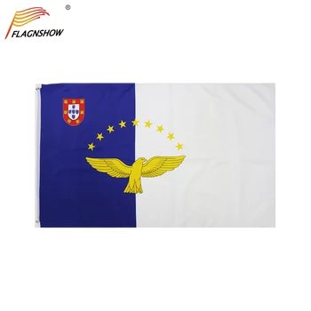 3x5 Ft Azori Zastavo Portugalske Azorean Zastav, Transparentov