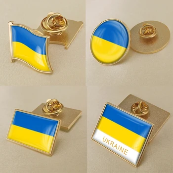 Grb Ukrajina ukrajinski Zemljevid Zastavo Državni Grb Nacionalni Cvet Broška Značke broške