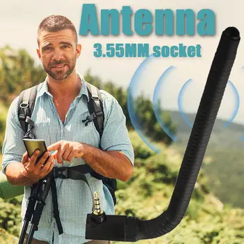 3,5 mm Širina Mobilnega Telefona Signal za Izboljšanje Antena Slušalke Vrata za Zunanjo Anteno Visoko Zmogljivost LTE Wifi Signala Booster