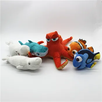 1piece18cm-30 cm Finding Nemo in Dory Usodo Risank Anime mehki Pliš igrače za otroke
