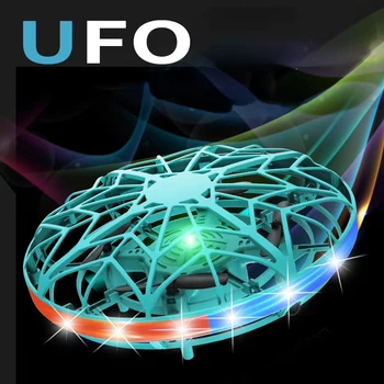 UFO čarobno indukcijske zrakoplova inteligentni indukcijske obračanje vzmetenje, ki plujejo pod žogo roman stunt majhne štiri-osni igrača