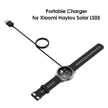 60/100 cm USB Kabel za Polnjenje, za Xiaomi Haylou Sončne LS05 Pametno Gledati Pribor Pametna Zapestnica Nadomestni Kabel za Polnjenje