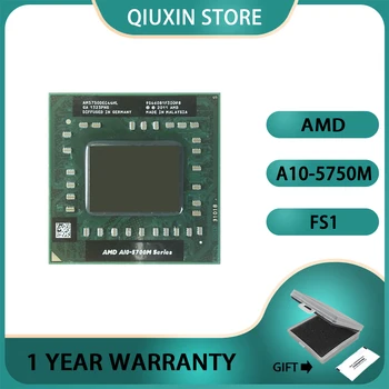 AMD A10-Serije A10-5750M A10 5750M CPU Procesor 35W AM5750DEC44HL 2,5 GHz Quad-Core Quad-Nit Socket FS1
