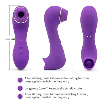 10 Jezika lizanje in Sesanje načini Klitorisa Vibratorji Spolni Užitek Stimulator Igrača za Ženske, Seks Nastavek Črpalke nepremočljiva massager