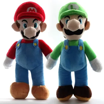 25 cm Super Mario Bros Plišastih Lutke Mario Luigi Igre Anime Številke Plišastih Igrač Igri Dekoracijo Perifernih Lutke Otroci Rojstni dan Darila