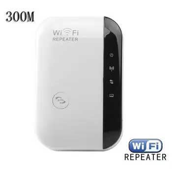 WiFi Extender Ojačevalnik 300Mbps, WiFi Vmesnik WiFi Booster WL-WN522 WPS Wi-fi Dostop do 2,4 GHz WiFi Glava Eno-Ključ za Šifriranje