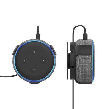Alexa Zvočnik Wall Mount Držalo Za Amazon Echo Pika 3. Generacije Zvočnik Obešalnik Nosilec, Stojalo Prostora za Shranjevanje za Shranjevanje Rack