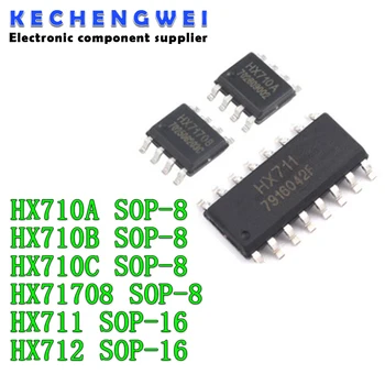 5pcs/veliko HX710A SOP-8 HX710B HX710C HX71708 HX711 HX712 SOP-16 digitalni temperaturni senzor IC SOP-8