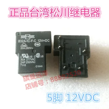 832A-1C-F-C 12VDC 12V Rele 30A 5-pin za TV-5