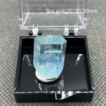 100% Naravni Namibijski Akvamarin Grobo Gemstone, Crystal+ polje velikosti 3,5 cm