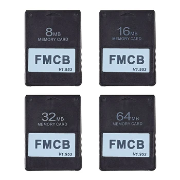 FMCB v1.953 Kartice Pomnilniško Kartico za PS2 PS 2 Brezplačno McBoot Card 8MB 16 MB 32MB 64MB OPL MC Zagon Programa Kartico za PS2 Program Kartico