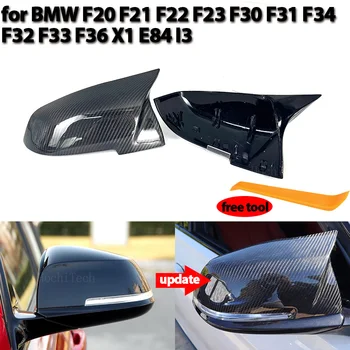 Rearview Strani krilo ogledalo kritje pravi Ogljikovih Vlaken za BMW Serije 1 2 3 4 X M 220i 328i 420i F20 F21 F22 F23 F30 F32 F33 F36 X1