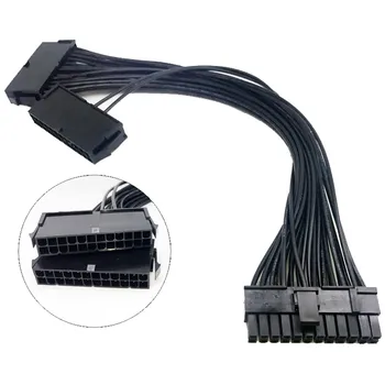 Napajanje PSU 24 pin ATX Mainboard matične plošče Napajalnik Priključek za Kabel Dvojno 2 Napajanje motherboard