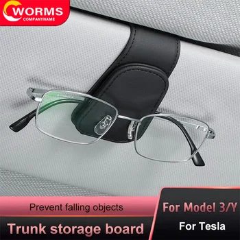 Avto Eyeglass Držalo Za Očala Shranjevanje Posnetka Za Tesla Model 3 Y X S Auto Notranje Zadeve Organizirajo Pribor Bracke Avto Držalo Za Sončna Očala