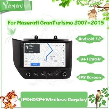 8G 128GB avtoradia Za Maserati GranTurismo GT GC 2007-2015 Večpredstavnostna PlayerAuto Stereo GPS Navigacija Carplay Enota 4G LTE