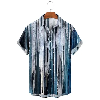 CLOOCL Moda za Moške Majice Letnik Vzorec 3D Tiskanih Športna Majica Kratek Rokav Plaži Majica Camisas Dropshipping