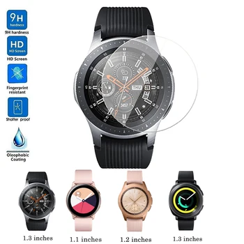 9H Anti-scratch Kaljeno Steklo za Samsung Galaxy Watch 46mm 42mm Screen Protector Zaščitno Steklo Filmov