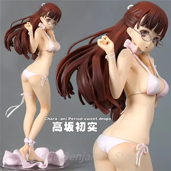 Obdobje Sladke Kapljice Kousaka Hatsumi 1/7 PVC Srčkan Seksi Dekle Anime Dejanje Slika Hentai Dosegljivi Model Odraslih Igrače Lutka Darilo