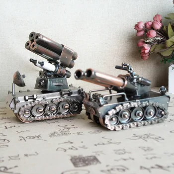 Nove kovinske obrti proizvajalci strani-vgrajen tank modeli s kolesi T0036 miniaturne figurice vojaške dekor