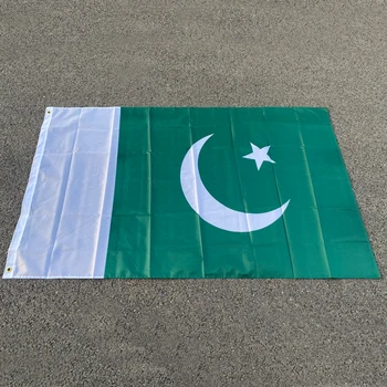 aerlxemrbrae zastavo 90 x 150 cm Pakistan zastava Banner Visi državna zastava Pakistan Doma Dekoracijo zastav